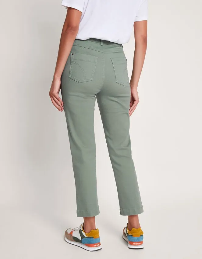Safaia 78 Denim Jeans Green Women Monsoon Denim