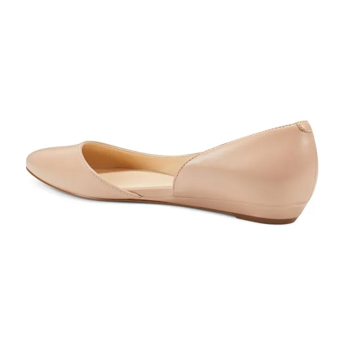 Saige D039Orsay Flats Barely Nude Women Nine West Ballets