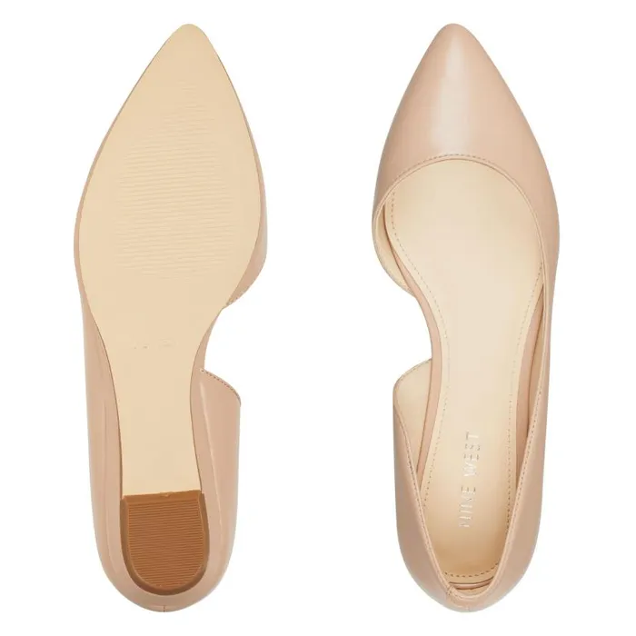 Saige D039Orsay Flats Barely Nude Women Nine West Flats and Loafers