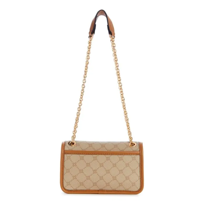 Saoirse Flap Crossbody Khaki Logocamel WomenMen Nine West Crossbody