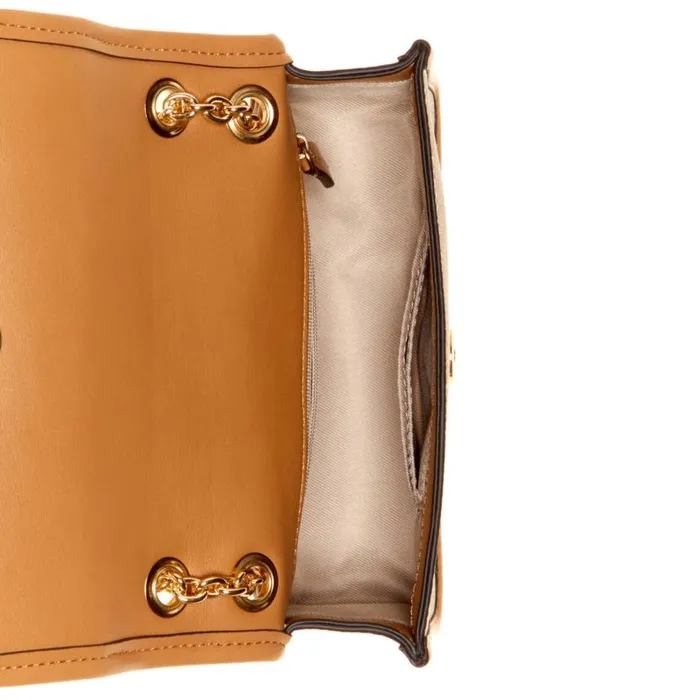 Saoirse Flap Crossbody Khaki Logocamel WomenMen Nine West Crossbody