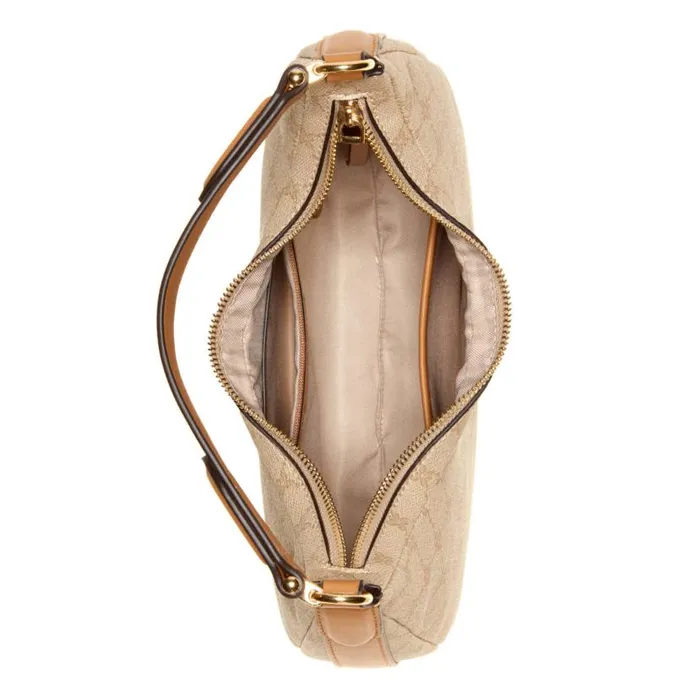 Saoirse Hobo Khaki Logocamel WomenMen Nine West New Handbags