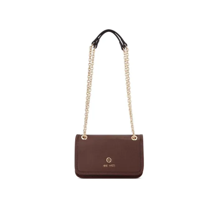 Saoirse Mini Convertible Crossbody Flap Raisin WomenMen Nine West Crossbody