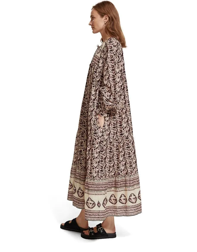 Scotch And Soda Print Maxi Dress Multi Women Monsoon Dresses