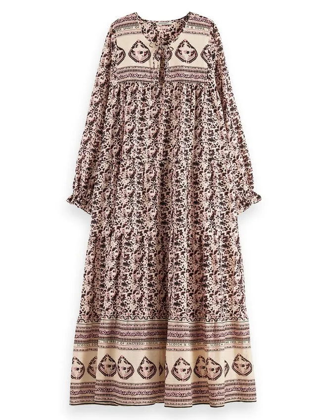 Scotch And Soda Print Maxi Dress Multi Women Monsoon Dresses