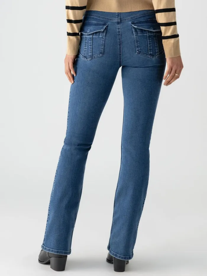 Sculpted Hayden Bootcut Standard Rise Denim Pant Lucky Streak Women Sanctuary Clothing Pants