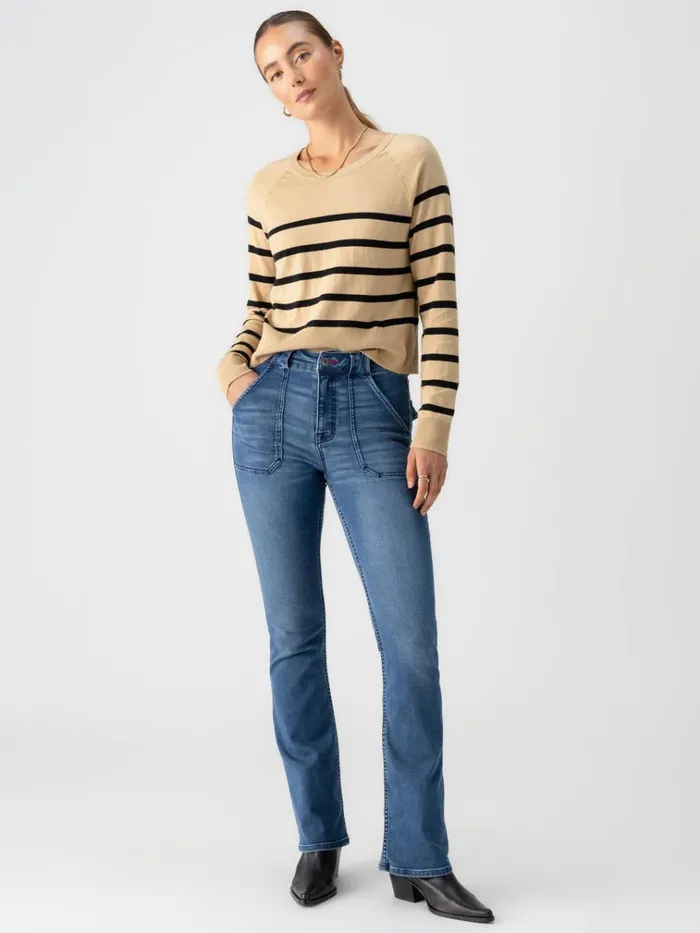 Sculpted Hayden Bootcut Standard Rise Denim Pant Lucky Streak Women Sanctuary Clothing Pants