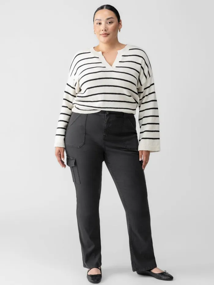 Sculpted Hayden Bootcut Standard Rise Pant Black Inclusive Collection Women Sanctuary Clothing Pants