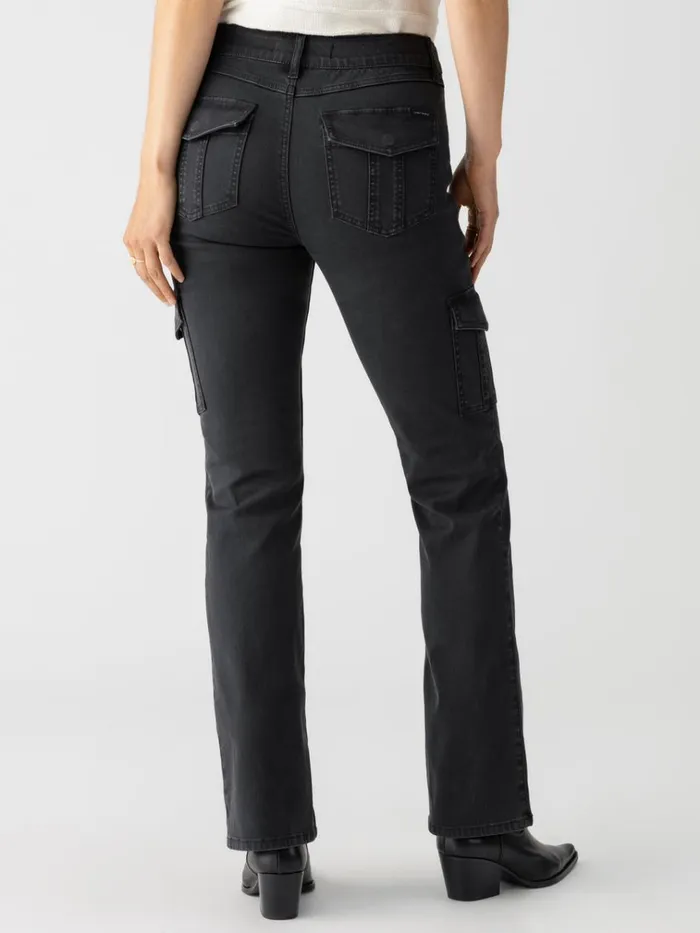Sculpted Hayden Bootcut Standard Rise Pant Black Women Sanctuary Clothing Pants