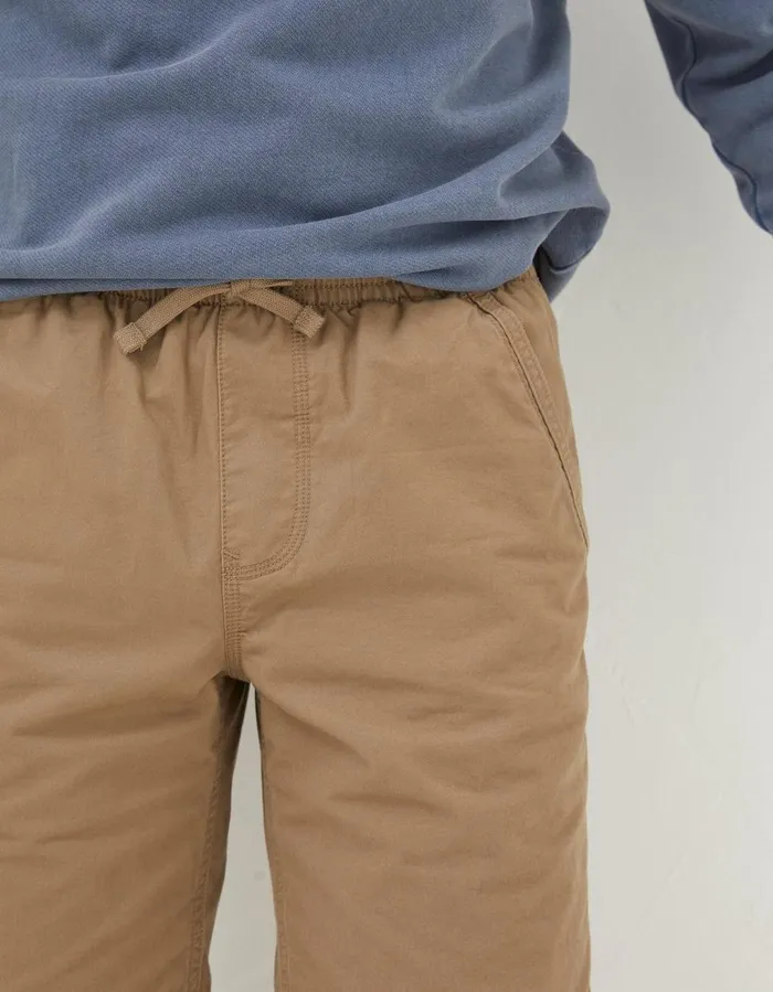 Seaton Pull On Shorts Tan Men FatFace Shorts