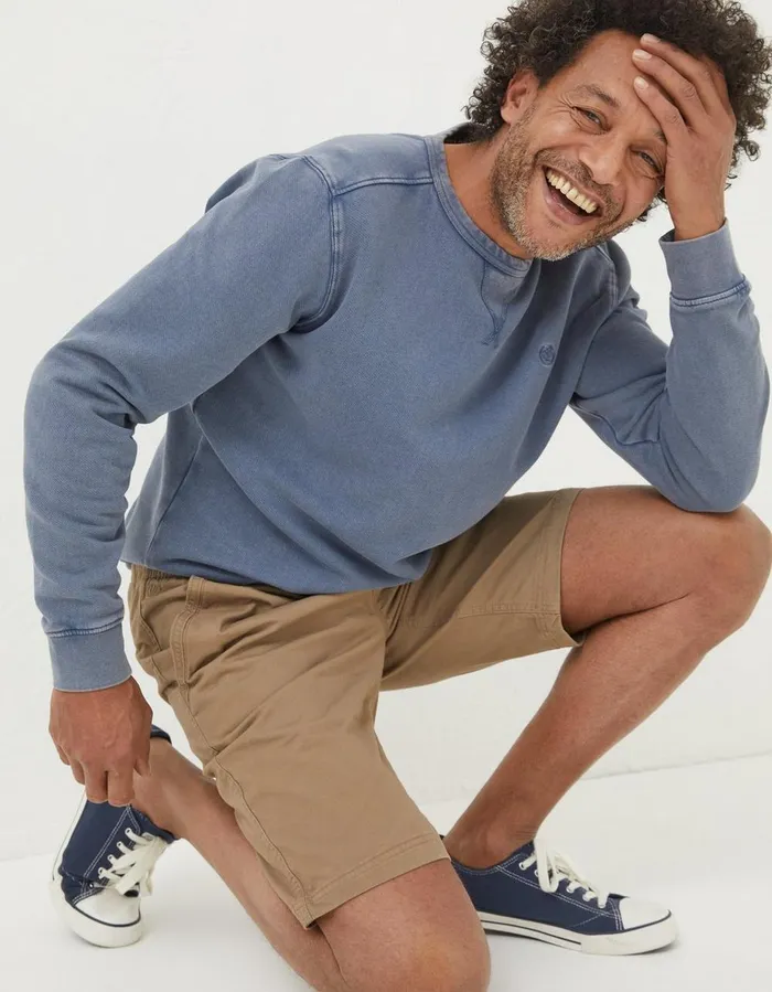 Seaton Pull On Shorts Tan Men FatFace Shorts