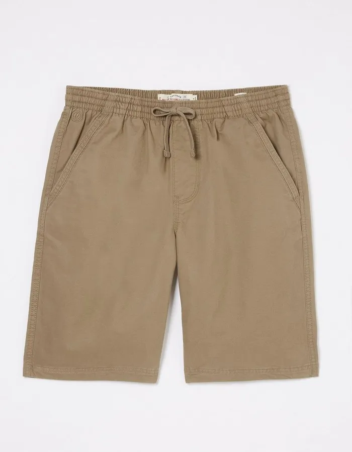 Seaton Pull On Shorts Tan Men FatFace Shorts