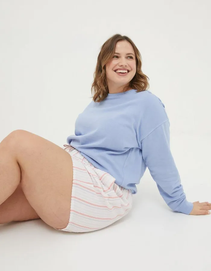 Seersucker Stripe Shorts Multi Women FatFace Nightwear and Loungewear