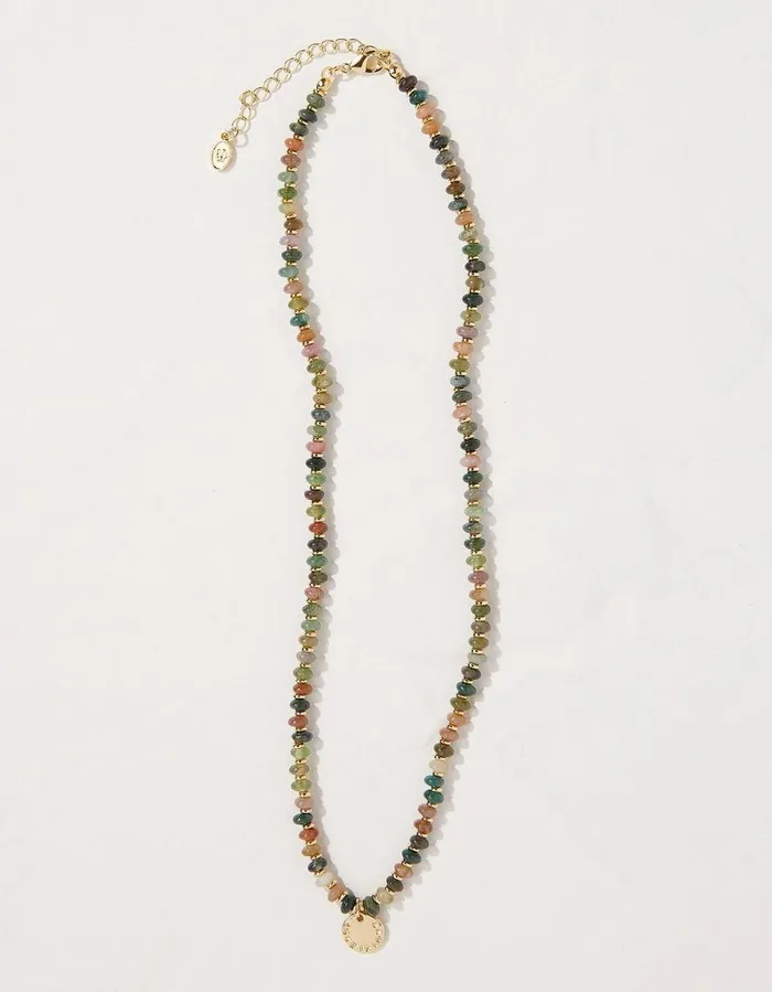 Semi Precious Chunky Necklace Multi Women FatFace Jewellery