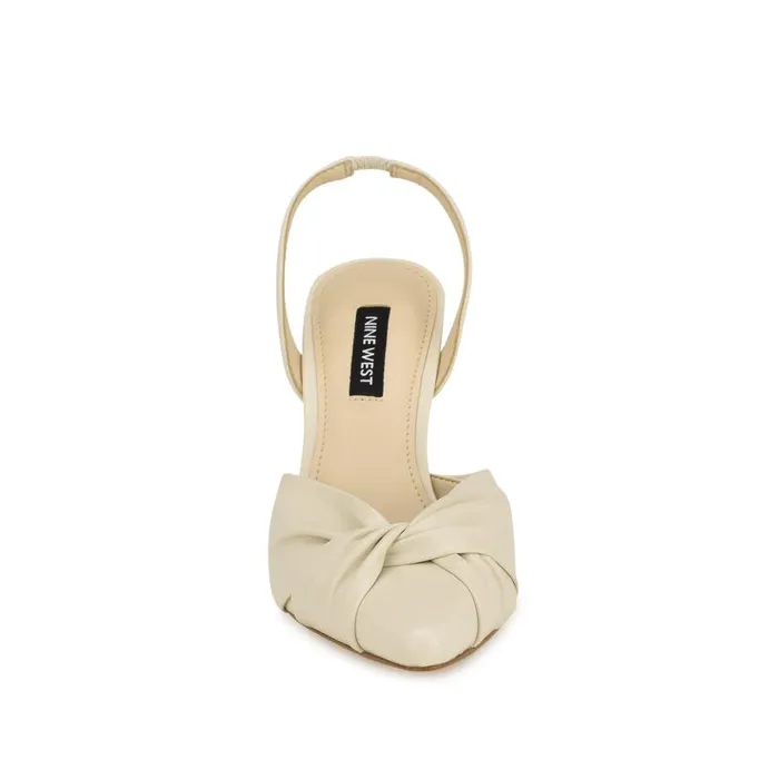 Shanti Slingback Pumps Ivory Women Nine West Heels