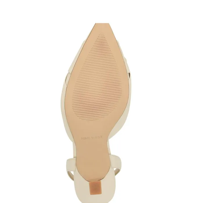 Shanti Slingback Pumps Ivory Women Nine West Heels