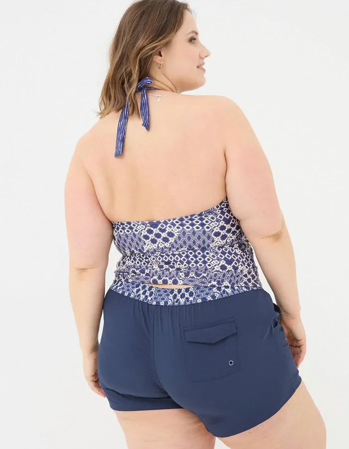Shay Boardshorts Navy Women FatFace Beachwear and Swimwear