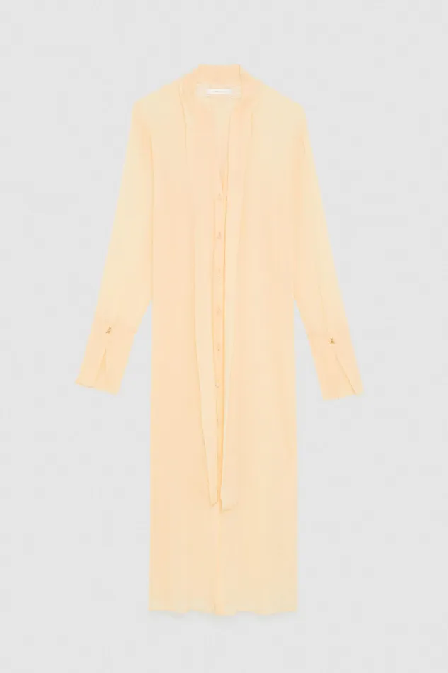 Shirts Women Patrizia Pepe Viscose Shirt Dress Astral Blush