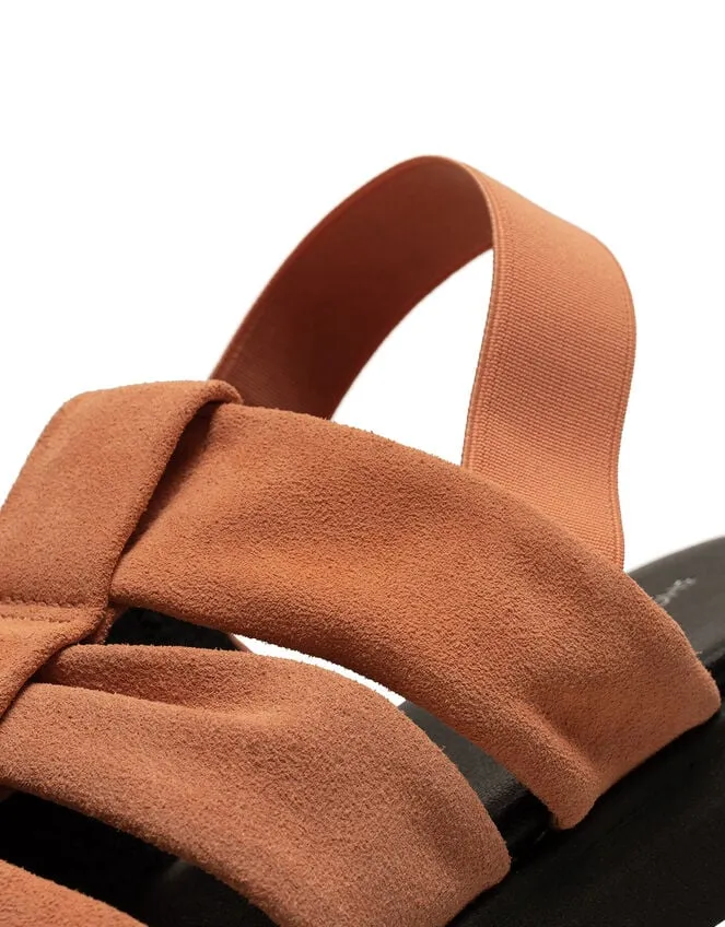Shoe The Bear Suede Sandals Orange Women Monsoon Sandals