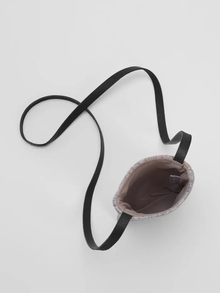 Shop Eileen Fisher Accessories Waste No More Felted Phone Pouch Stone
