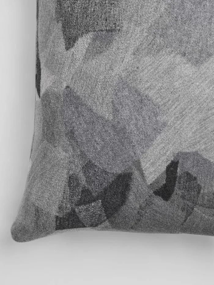 Shop Eileen Fisher Accessories Waste No More Felted Pillow 12034 By 20034 Grey