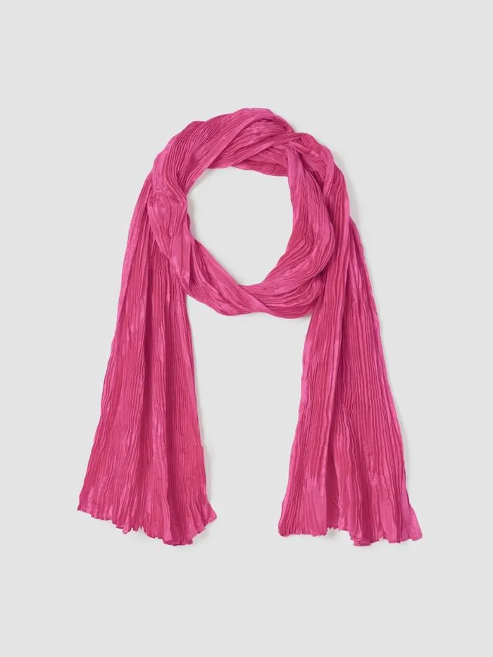 Shop Eileen Fisher Accessories Whisper Silk Scarf Geranium