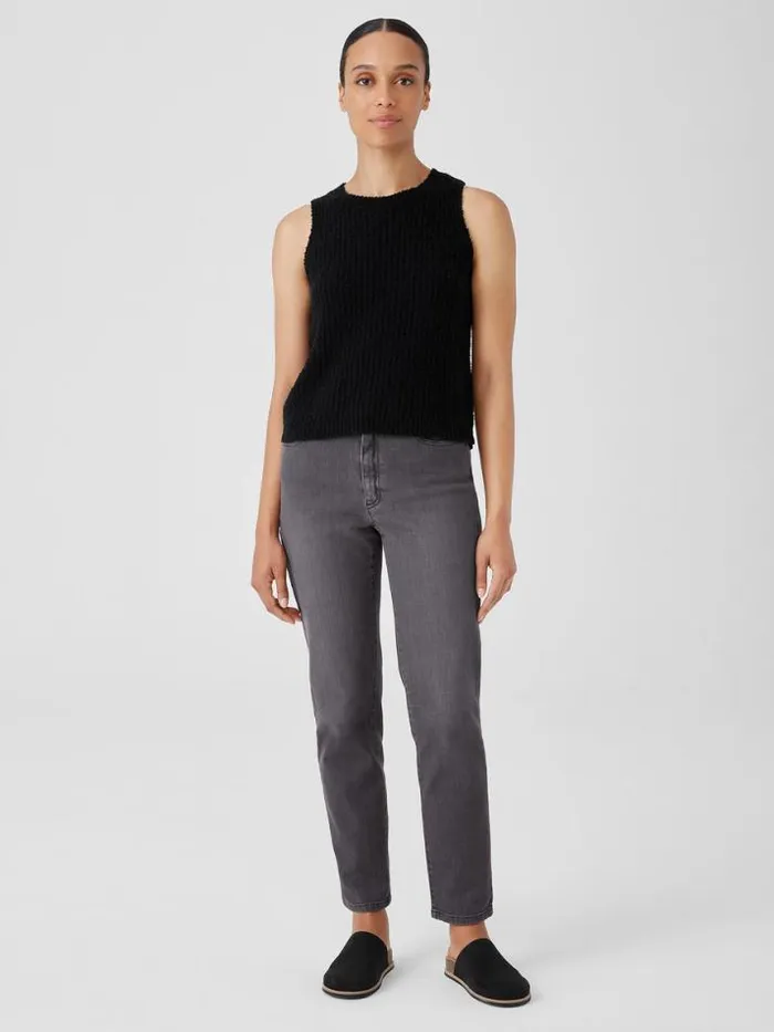 Shop Eileen Fisher Extended Sizing 1X3X Organic Cotton Stretch Slim Jean Carbon