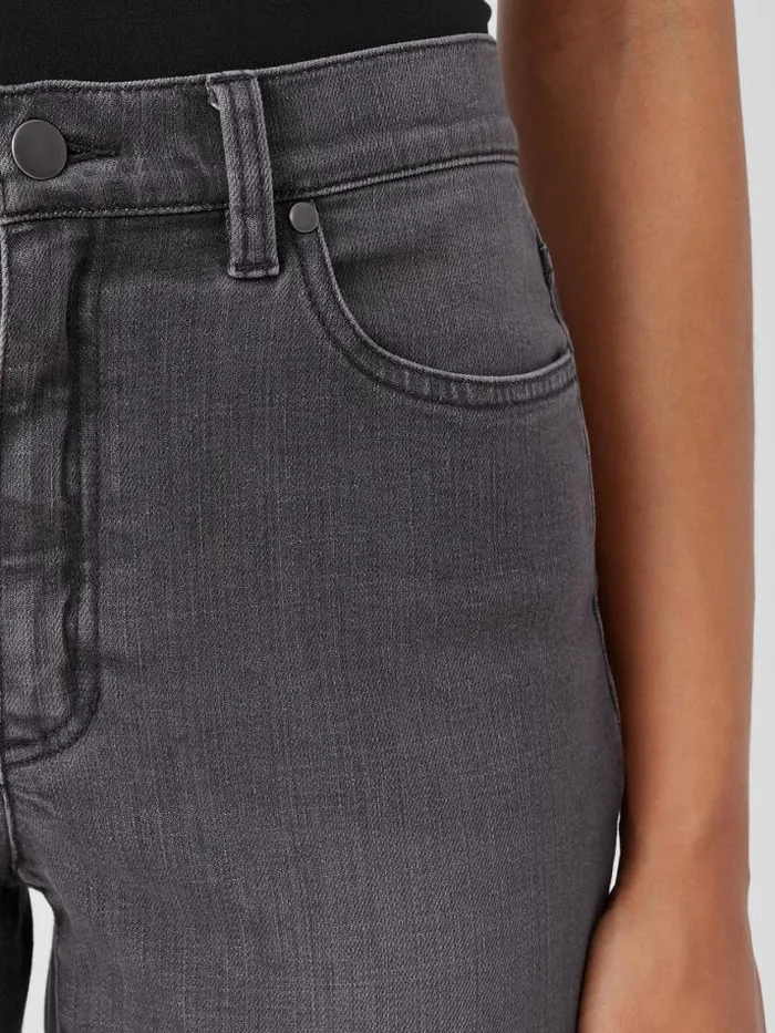 Shop Eileen Fisher Extended Sizing 1X3X Organic Cotton Stretch Slim Jean Carbon