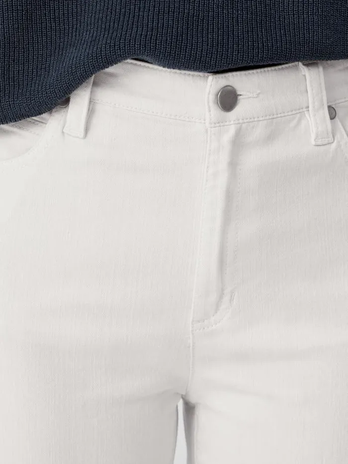 Shop Eileen Fisher Extended Sizing 1X3X Undyed Organic Cotton Denim Straight Jean Undyed Natural