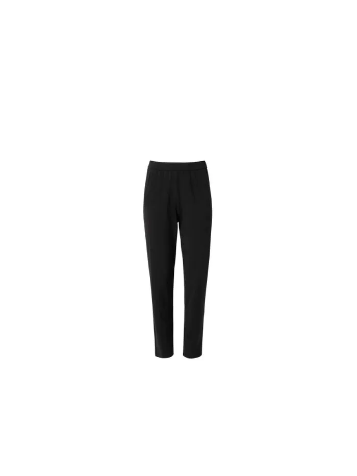 Shop Eileen Fisher Pants Shorts and Jumpsuits Pima Cotton Stretch Jersey Tapered Pant Black