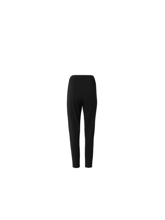 Shop Eileen Fisher Pants Shorts and Jumpsuits Pima Cotton Stretch Jersey Tapered Pant Black