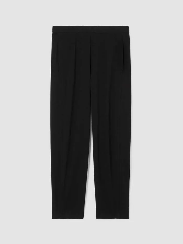 Shop Eileen Fisher Pants Shorts and Jumpsuits Stretch Jersey Knit Lantern Pant Black
