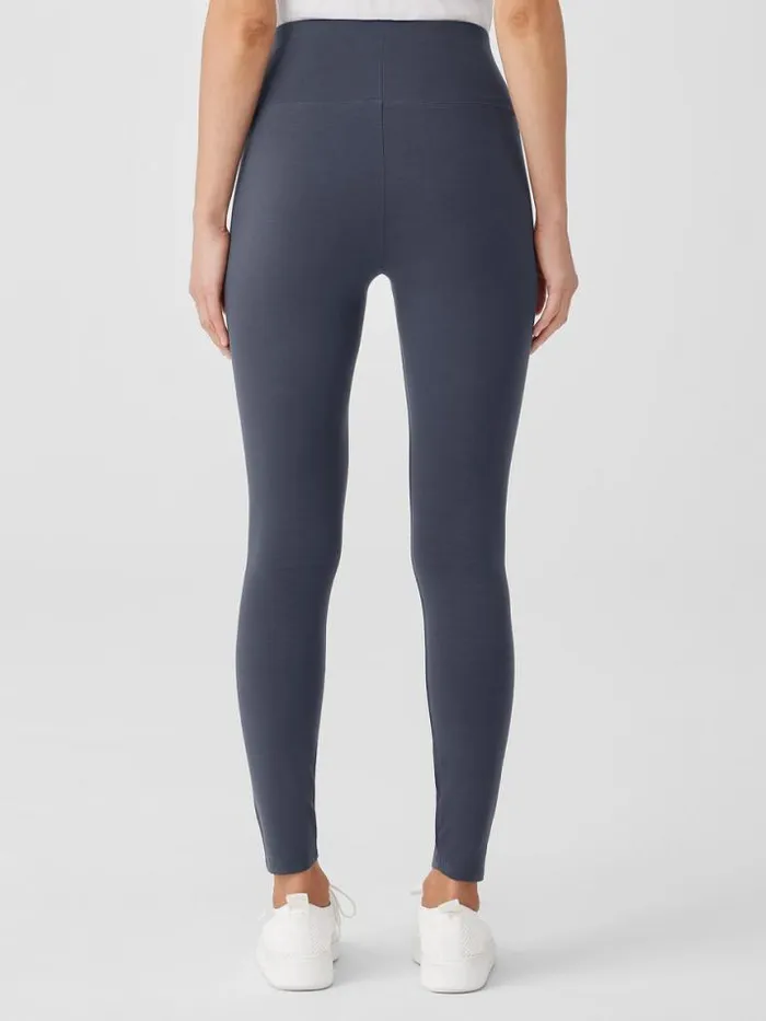 Shop Eileen Fisher Petite Stretch Jersey Knit Leggings Ocean