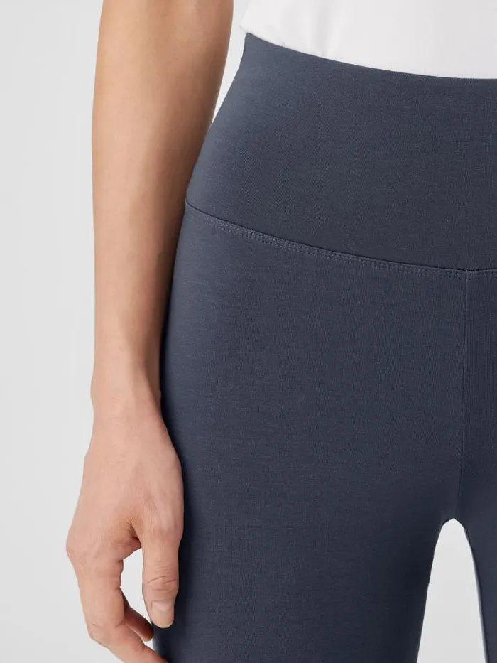 Shop Eileen Fisher Petite Stretch Jersey Knit Leggings Ocean