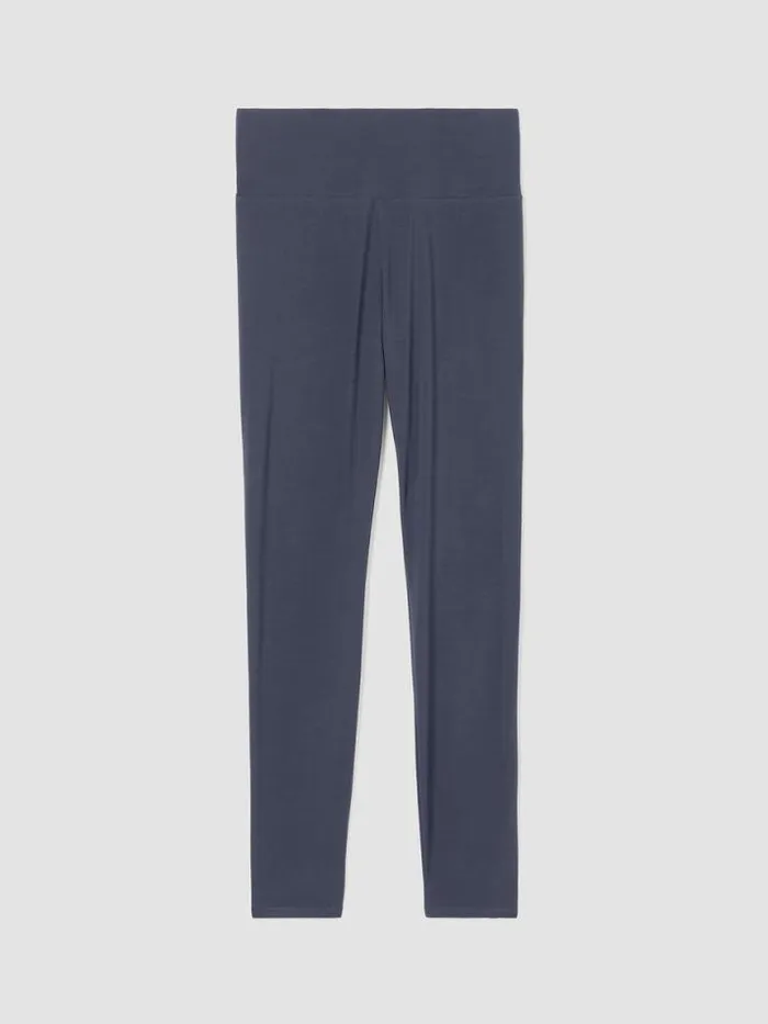 Shop Eileen Fisher Petite Stretch Jersey Knit Leggings Ocean
