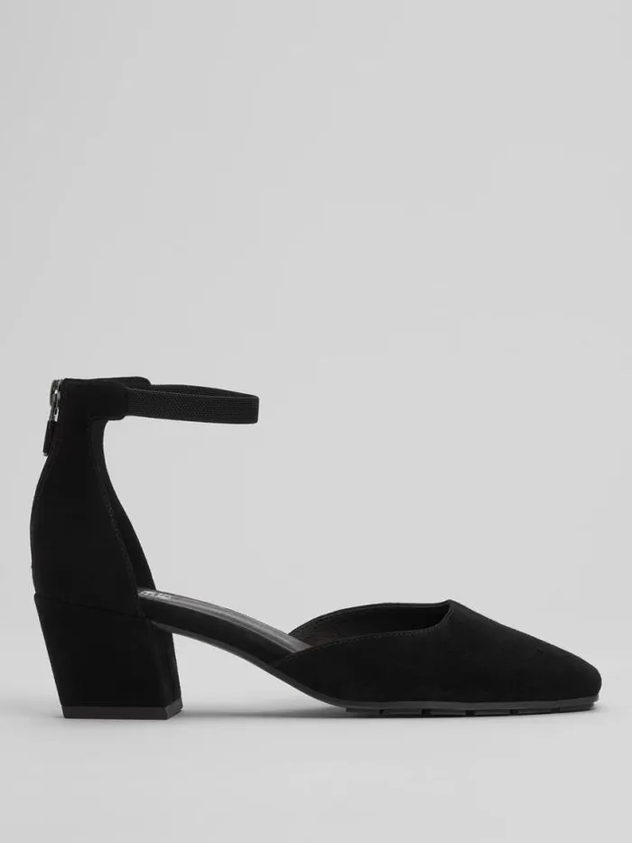 Shop Eileen Fisher Shoes Veery Suede Pump Black