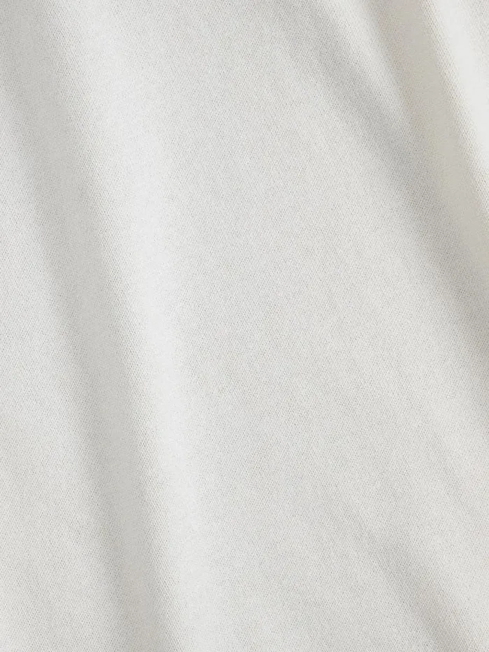 Shop Eileen Fisher Sweaters and Cardigans Peruvian Organic Cotton Crepe Crew Neck Top Bone