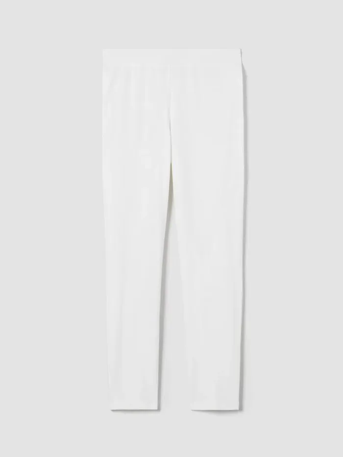 Shop Eileen Fisher Sweaters and Cardigans Washable Stretch Crepe Pant White