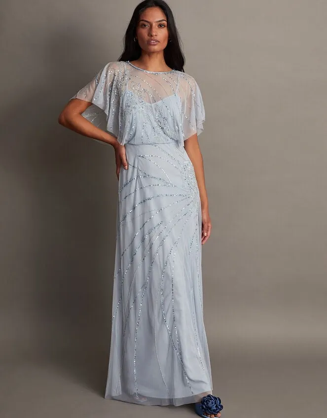 Sienna Embellished Maxi Dress With Recycled Polyester Women Monsoon Occasionwear