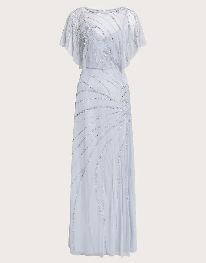 Sienna Embellished Maxi Dress With Recycled Polyester Women Monsoon Occasionwear