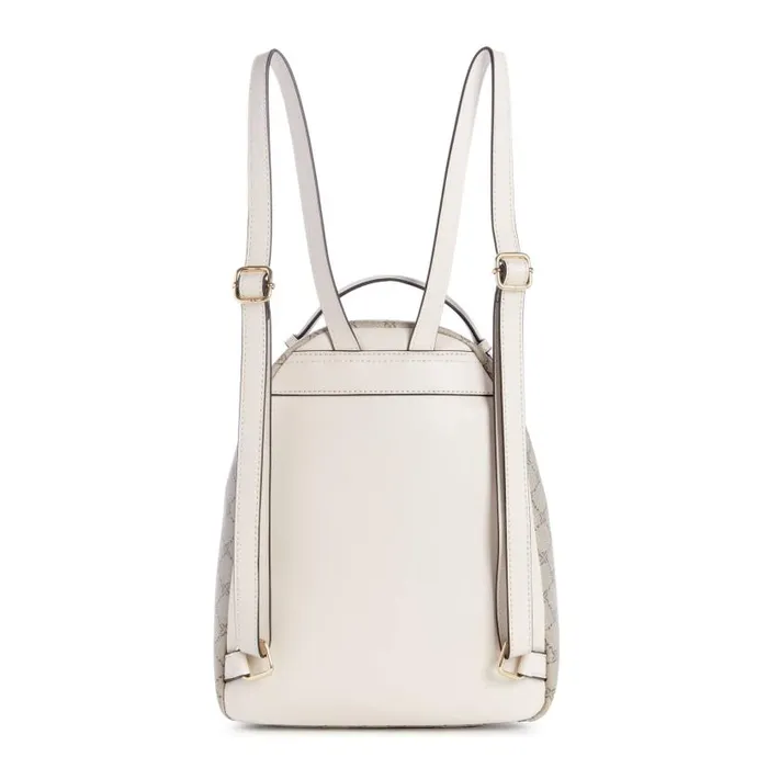 Siera Backpack Beige Logo Milk WomenMen Nine West Totes and Backpacks