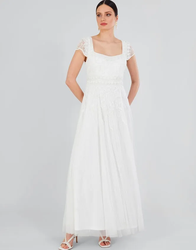 Simone Bridal Maxi Dress Ivory Women Monsoon Dresses