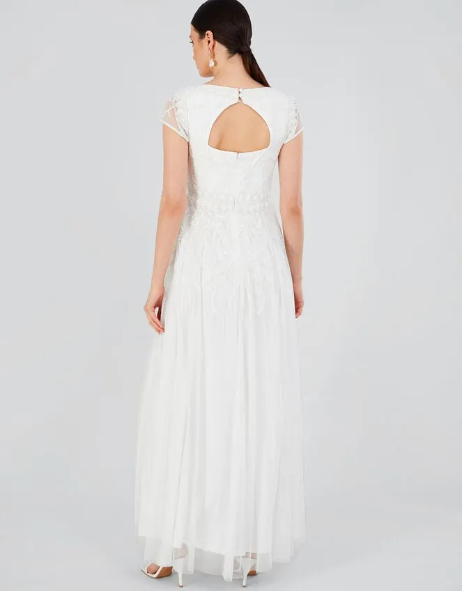 Simone Bridal Maxi Dress Ivory Women Monsoon Dresses