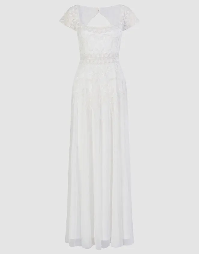 Simone Bridal Maxi Dress Ivory Women Monsoon Dresses