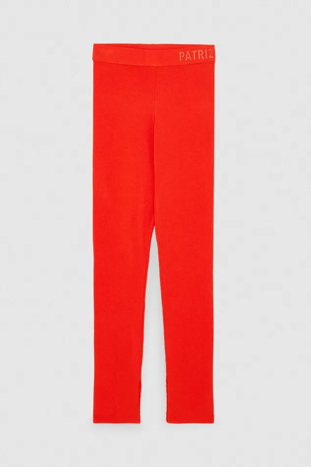 Slim and Skinny Women Patrizia Pepe Essential Slim Fit Pants Intense Orange