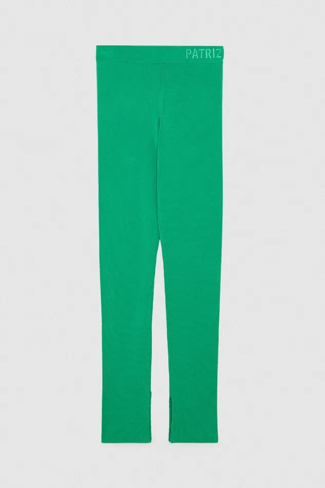 Slim and Skinny Women Patrizia Pepe Essential Slim Fit Pants Vibrant Green