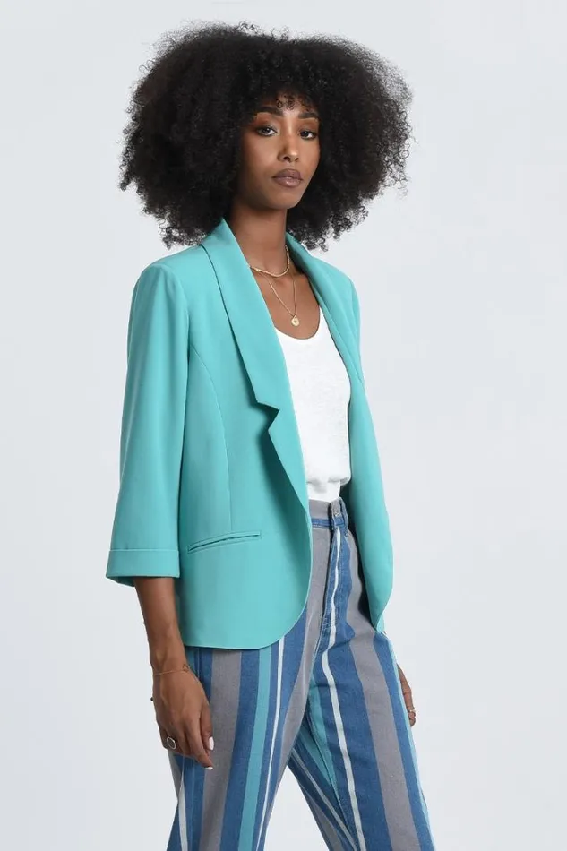 Slimfit Blazer TURQUOISE Women Molly Bracken Blazers