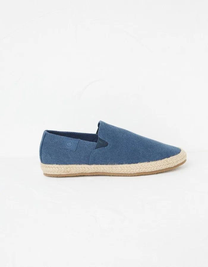 Slip On Espadrilles Navy Men FatFace Trainers