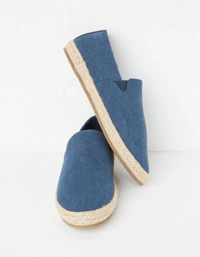 Slip On Espadrilles Navy Men FatFace Trainers