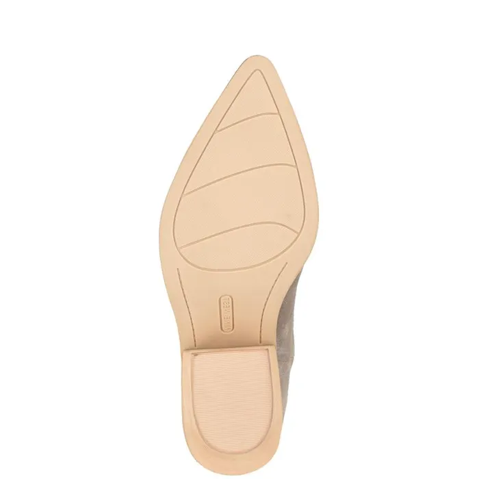 Smash Western Boots Taupe Suede Women Nine West Boots and Booties